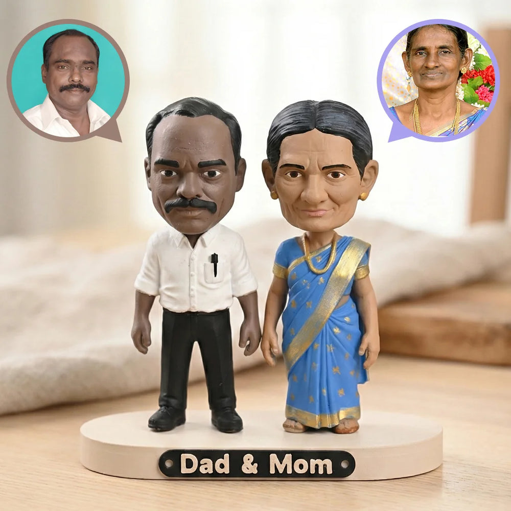Custom Couple Toy Miniature – Unique Gift from Your Photo