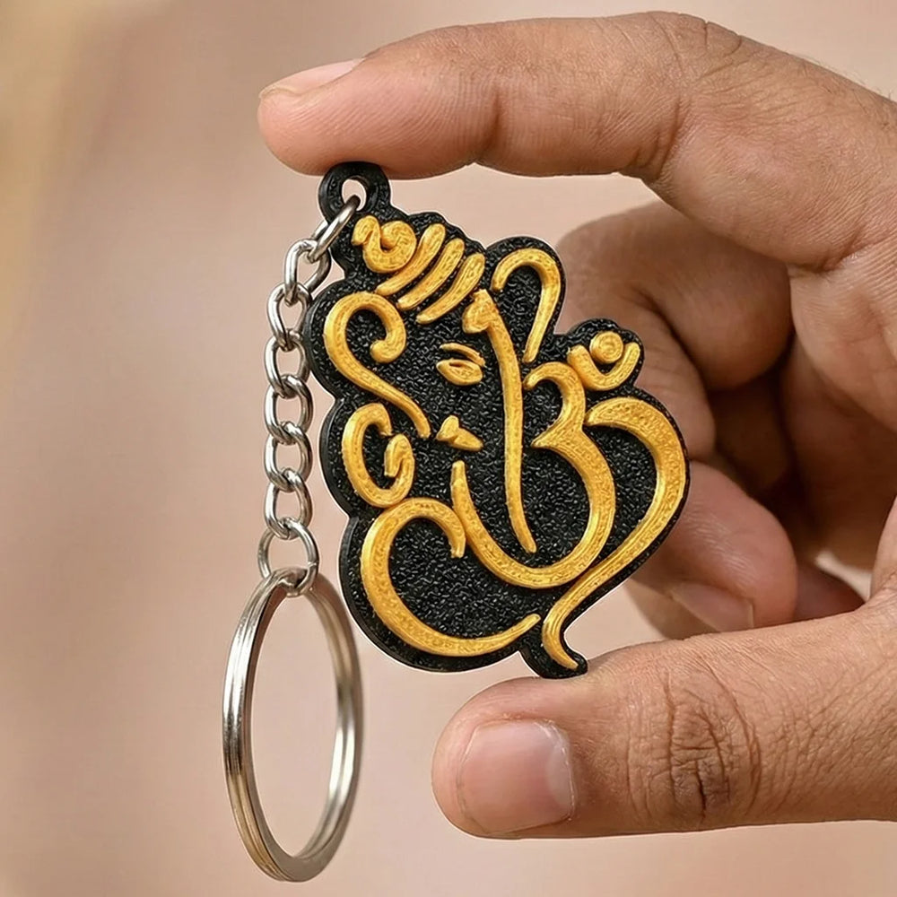 Vinayagar Keychain – Lord Ganesha Divine Keyring